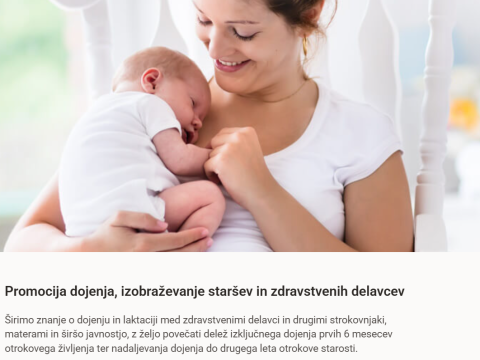mati z dojenčkom