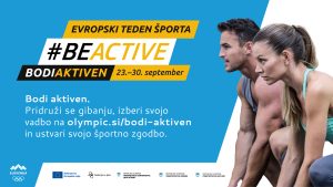 plakat Evropski teden športa