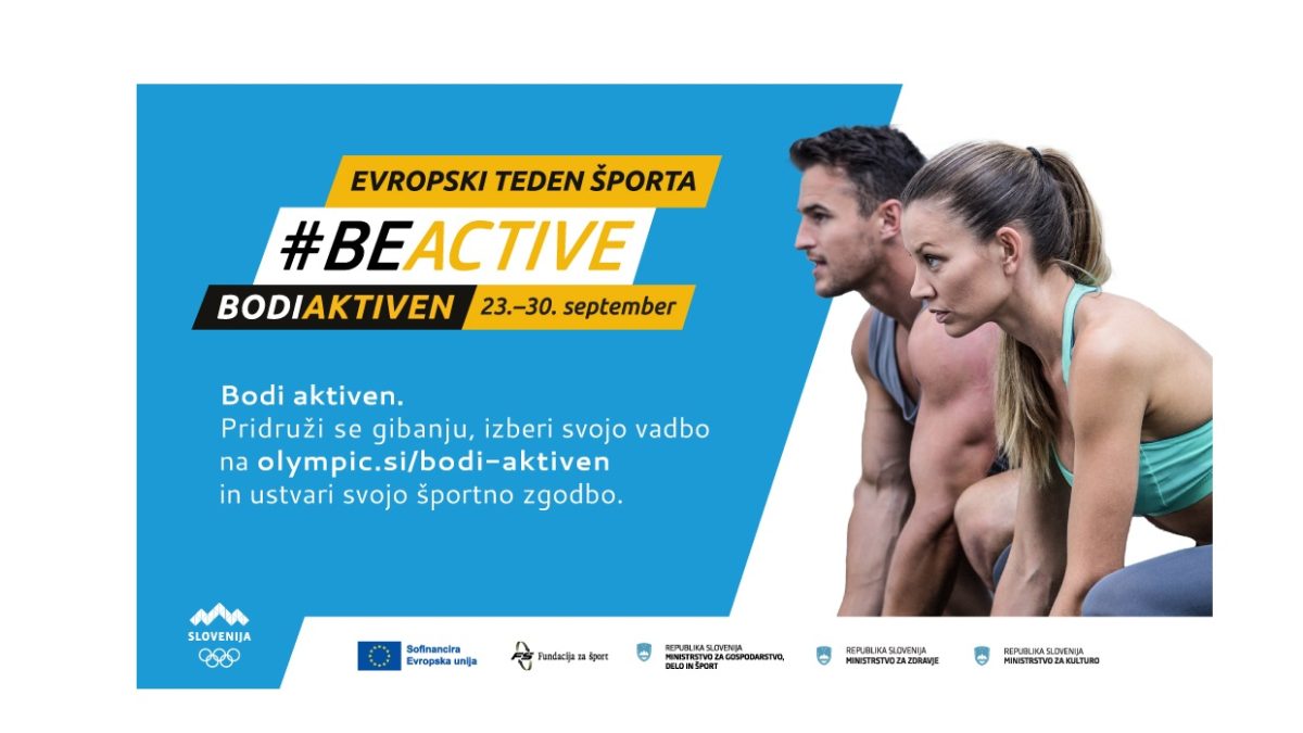 plakat Evropski teden športa